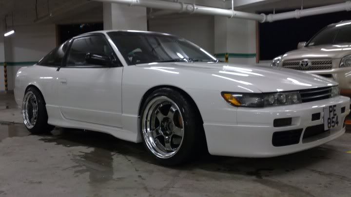 Nissan silvia s13 wheel offset #8