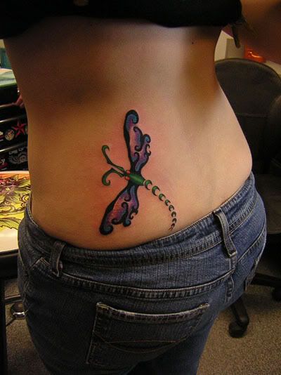 Design-Dragonfly Tattoo Designs for Girls-Women