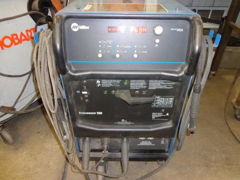 Miller Syncrowave 200 Tig Welder and Hypertherm Powermax 1650 Pirate 4x4