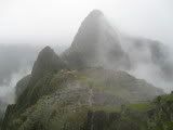 Machu Picchu fog