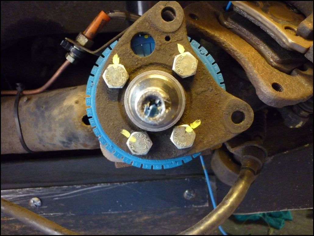 HOW TO Fit Adjustable camber/toe EZShims to the rear beam / stub axle