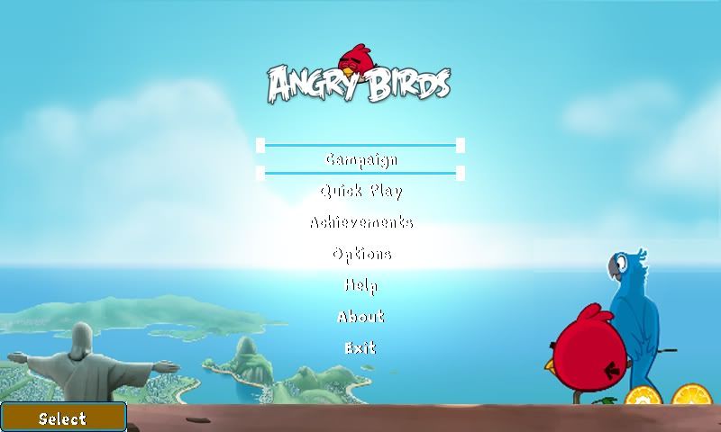 Angry Birds Screen