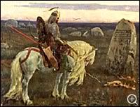 Васнецов, Витязь на распутье