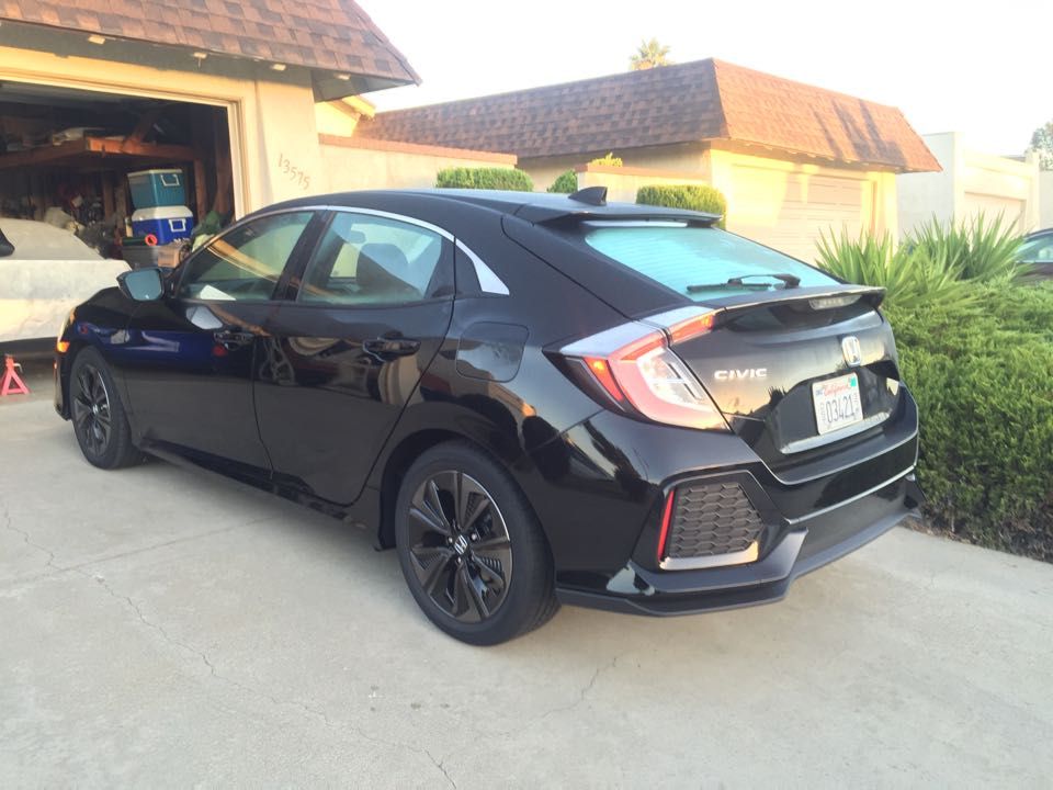 White Civic Hatchback Spotted | 10th Honda Civic Forum