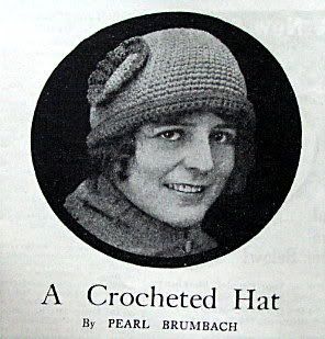 crocheted hat