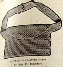 garter strap purse