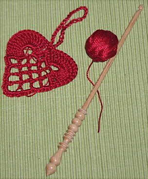 crochet hearts