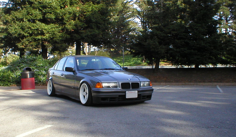 Pic Request: E36 sedan with 17x8.5 et18 + slammed