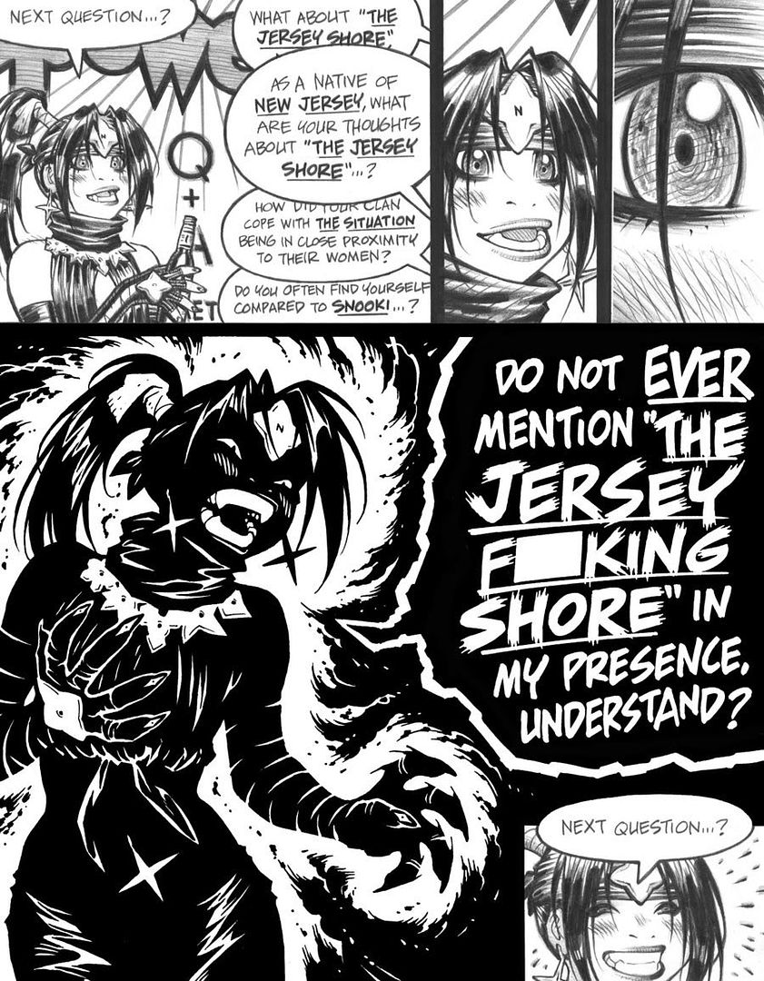 scans_daily | Empowered Vol 7: Ninjette vs the Jersey Shore