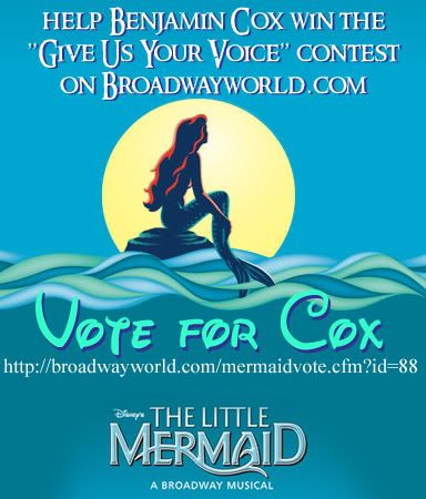 re: Enter BWW's 'Give Us Your Voice' - THE LITTLE MERMAID Contest