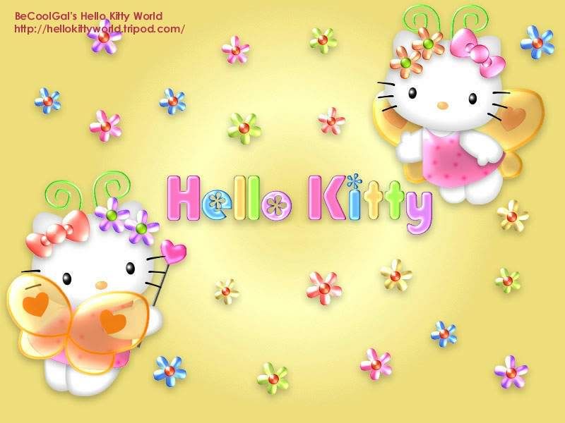 hello kitty wallpaper desktop. Hello Kitty Wallpaper Image