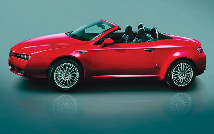 alfa romeo brera spider