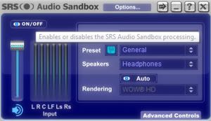 14 Apr 2014 Blog Serba Ada - SRS Audio Sandbox mungkin banyak diantara anda