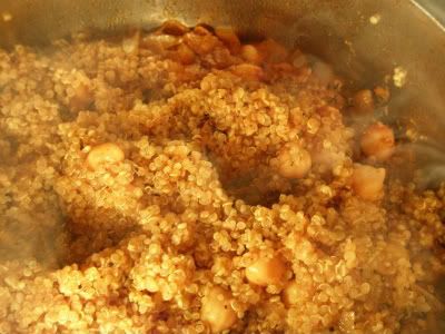 quinoa chickpea pilaf