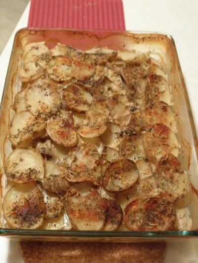 scalloped potatoes