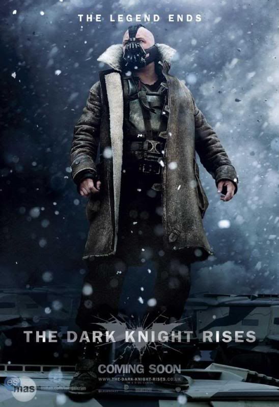 dark knight rises bane poster