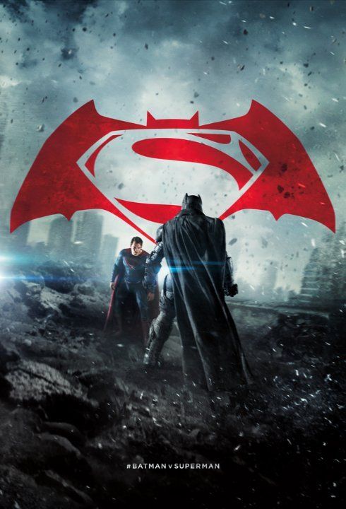 batman v superman poster