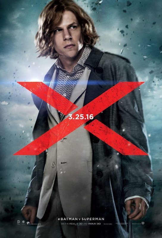 lex luthor batman v superman poster