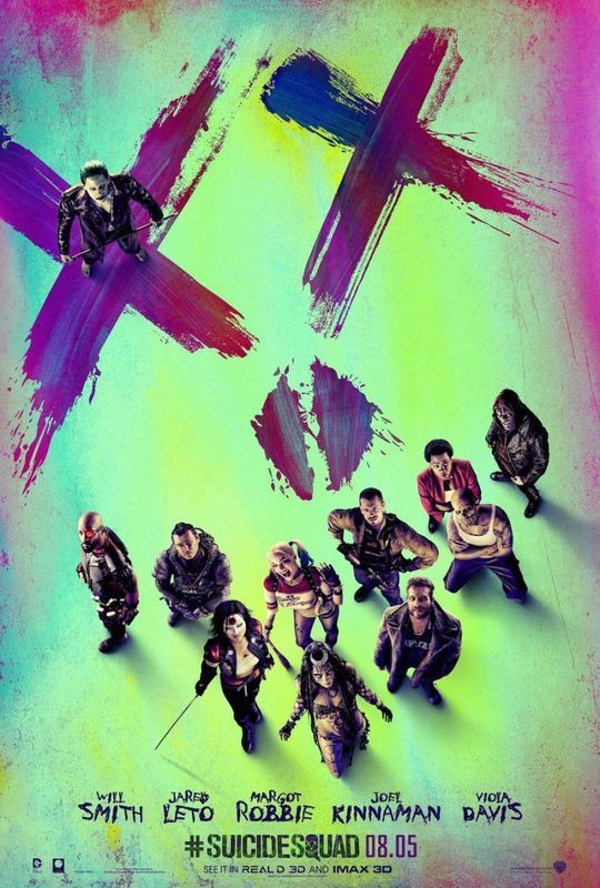 suicide squad movie poster