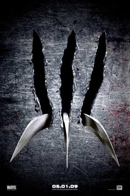 x-men origins wolverine poster