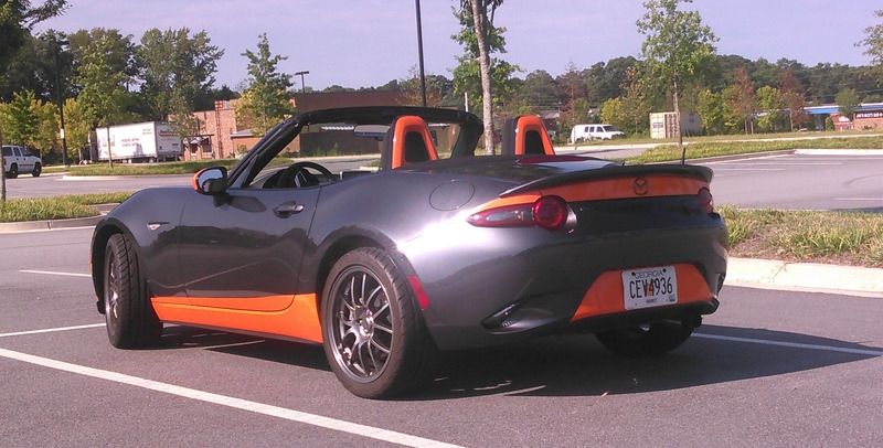 Orange Vinyl On Meteor Gray - Mx-5 Miata Forum