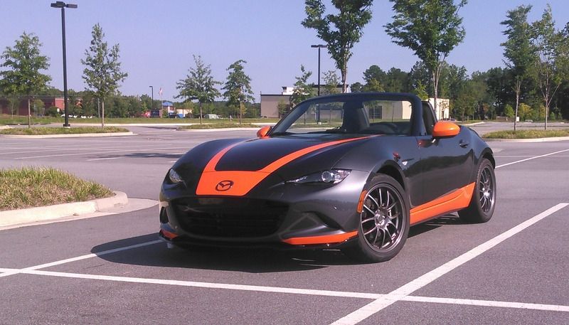 Orange Vinyl On Meteor Gray - Mx-5 Miata Forum