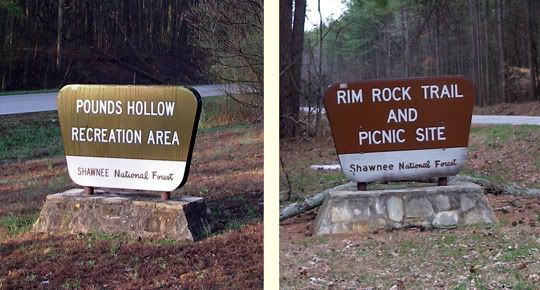 e x c e s s i v e l o c i t y pounds hollow rec area and rim Rim Rock Trail 540x290