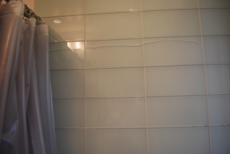 Glass Tiles in Shower Cracking Advice Needed Ceramic Tile Advice