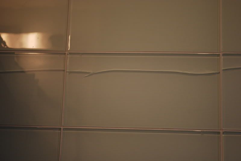 Glass Tiles in Shower Cracking Advice Needed Ceramic Tile Advice