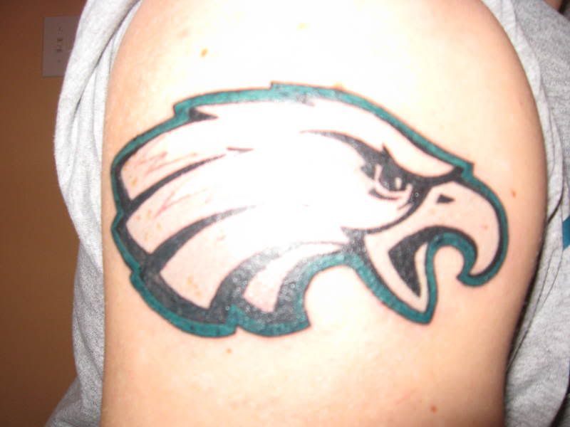 philadelphia eagles tattoos