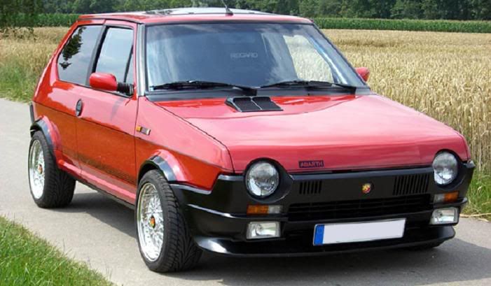 Fiat Ritmo 130 Abarth TC Vs VW