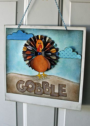 Rosette Turkey Door Decor Rosette Turkey Door Decor