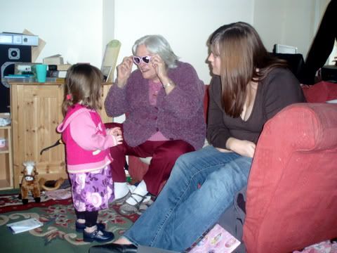 great grandma Josie,Michelle,Wendy on her 2nd birthday