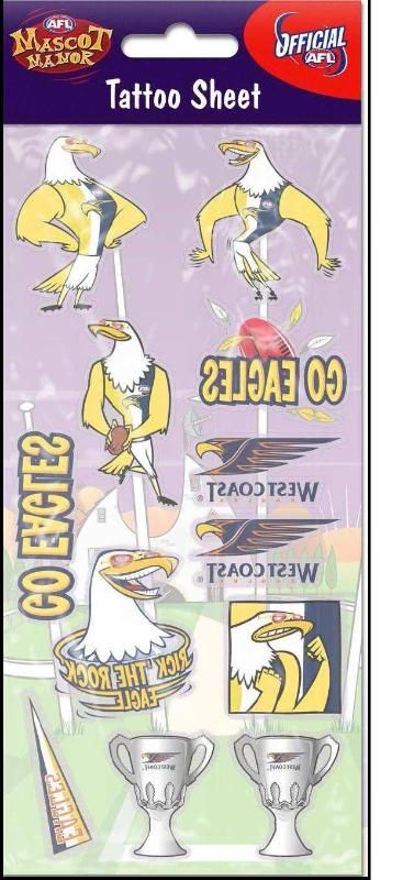Eagles AFL Team Tattoo Tattoos Of Eagles. Eagles AFL Team Tattoo