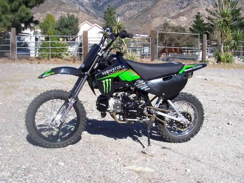 KX60 forks or rebuilt stockers on my 110.