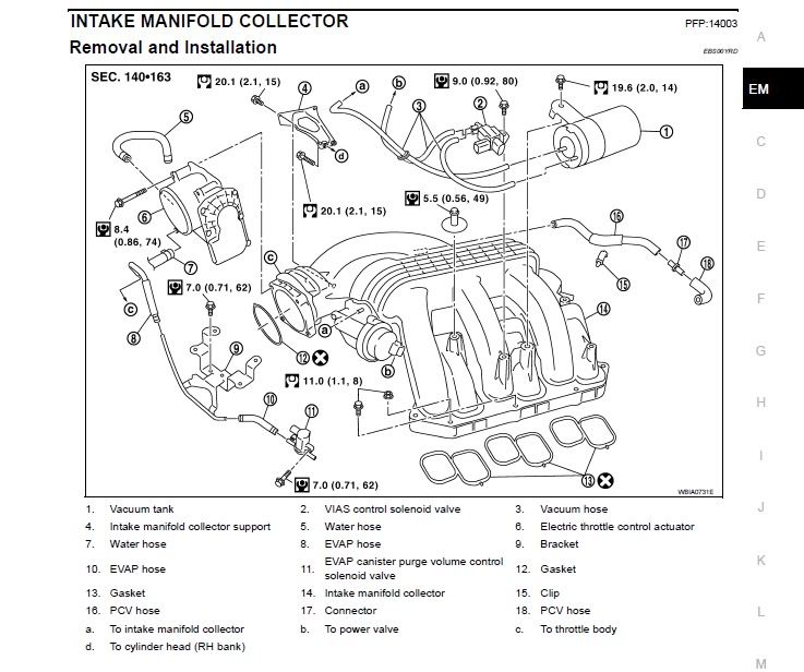 Throttle Body Torque Specs? Second Generation Nissan Xterra Forums