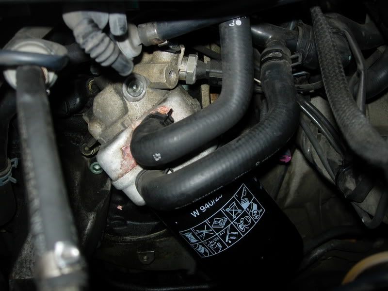 Oil temp sender placement 1.8t Volkswagen Passat Forum