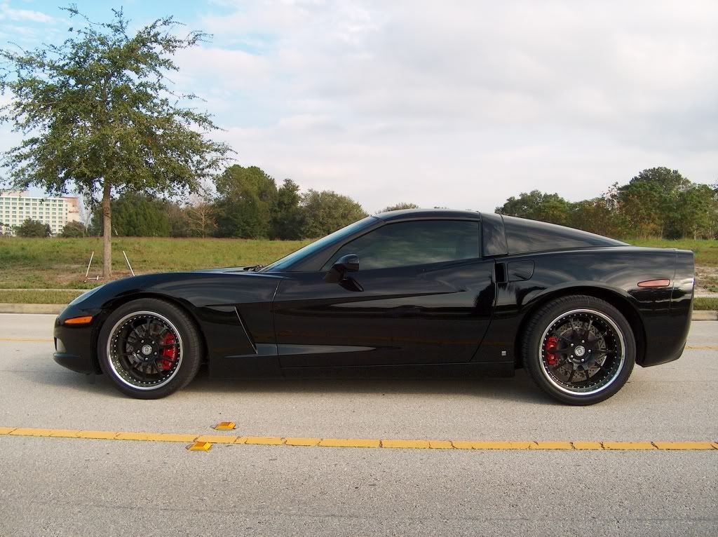 Z06 Wheels and tires Black HRE 243r on C6 Corvette Forum