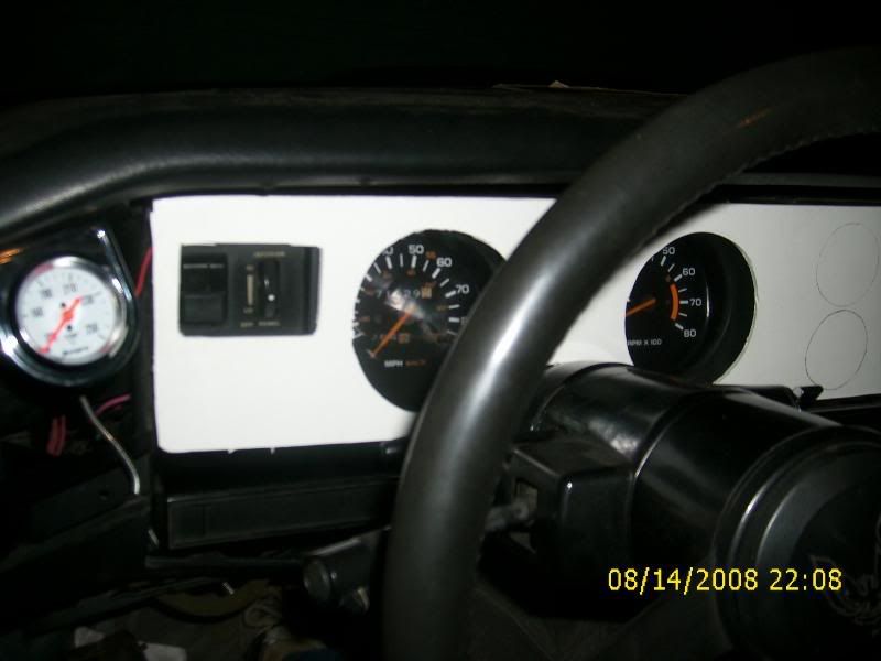 custom gauge cluster Third Generation Pontiac Firebird (1982 1992