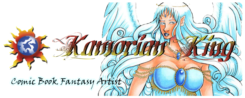 Kamourian King Comic Book Fantasy Artist