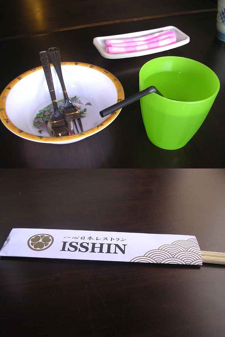 Isshin chopsticks?! 