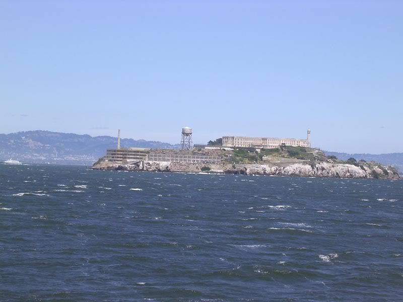 alcatraz on our left 