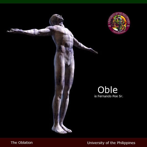 Up Oblation Statue