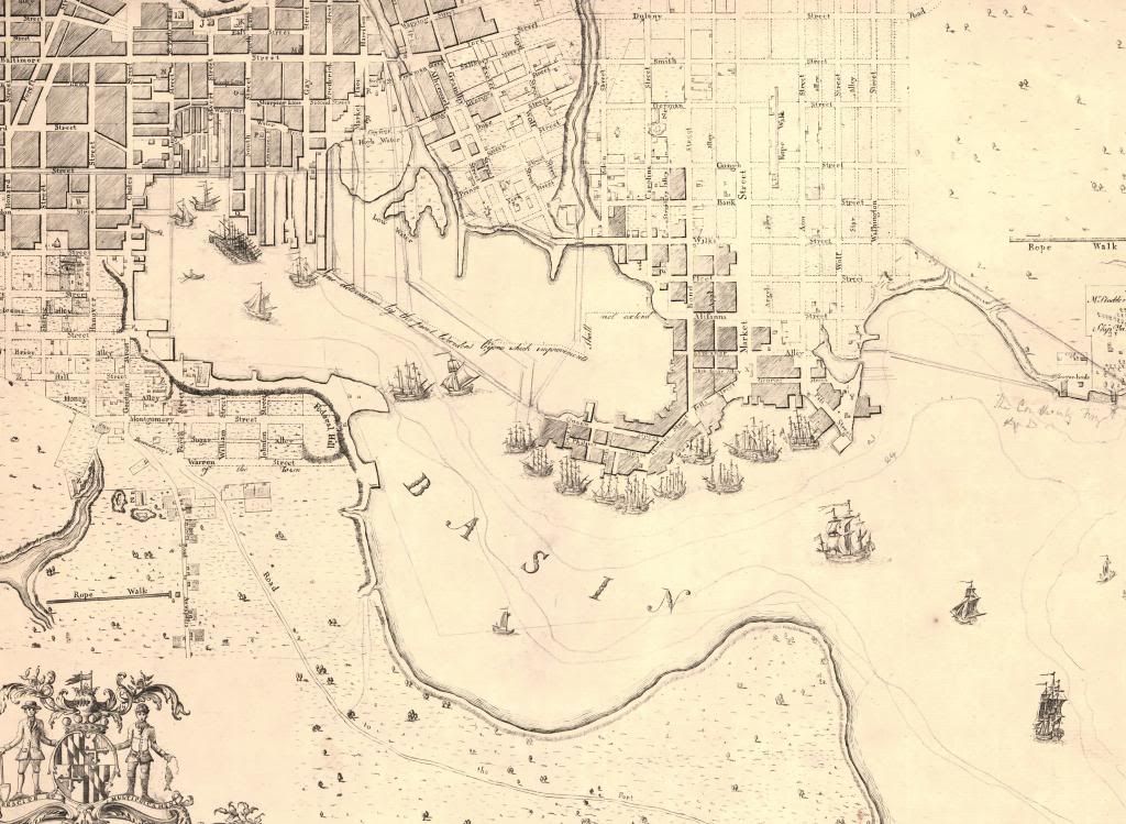 1892 Follies Map of Baltimore