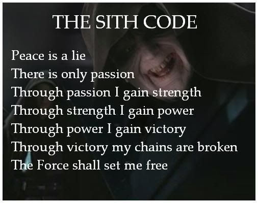 Sith Code