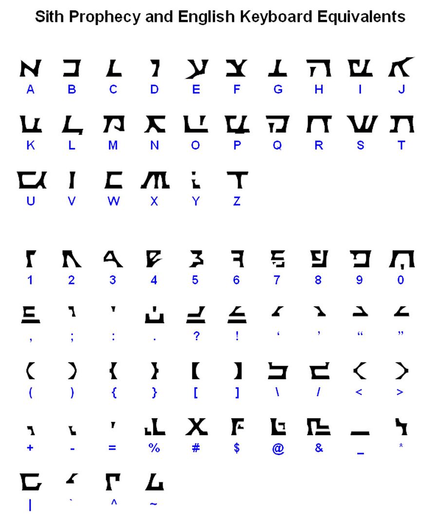 Sith Font