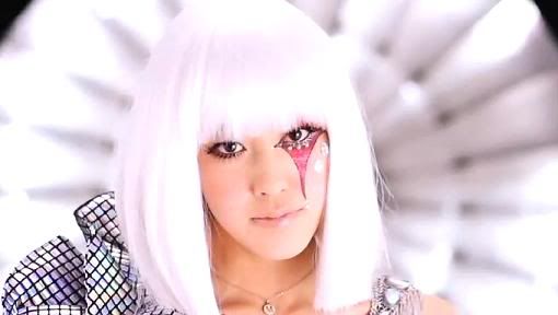 lady gaga poker face makeup. Lady Gaga never actually wore