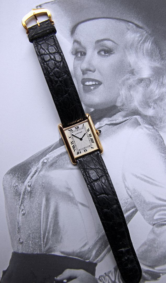 Vintage cartier best sale tank for sale