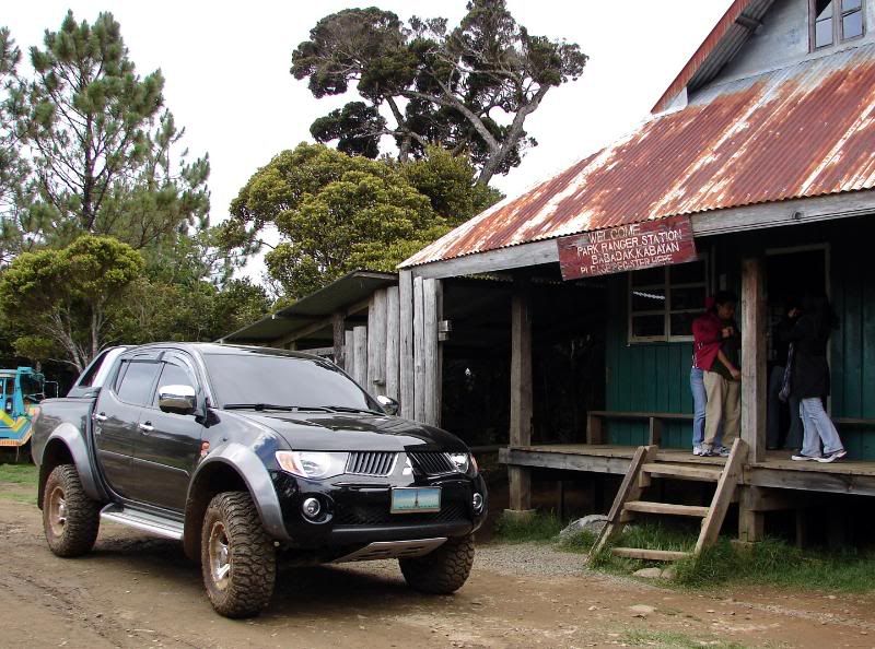 In the ranger station.