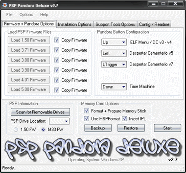 Psp Pandora Zip File S